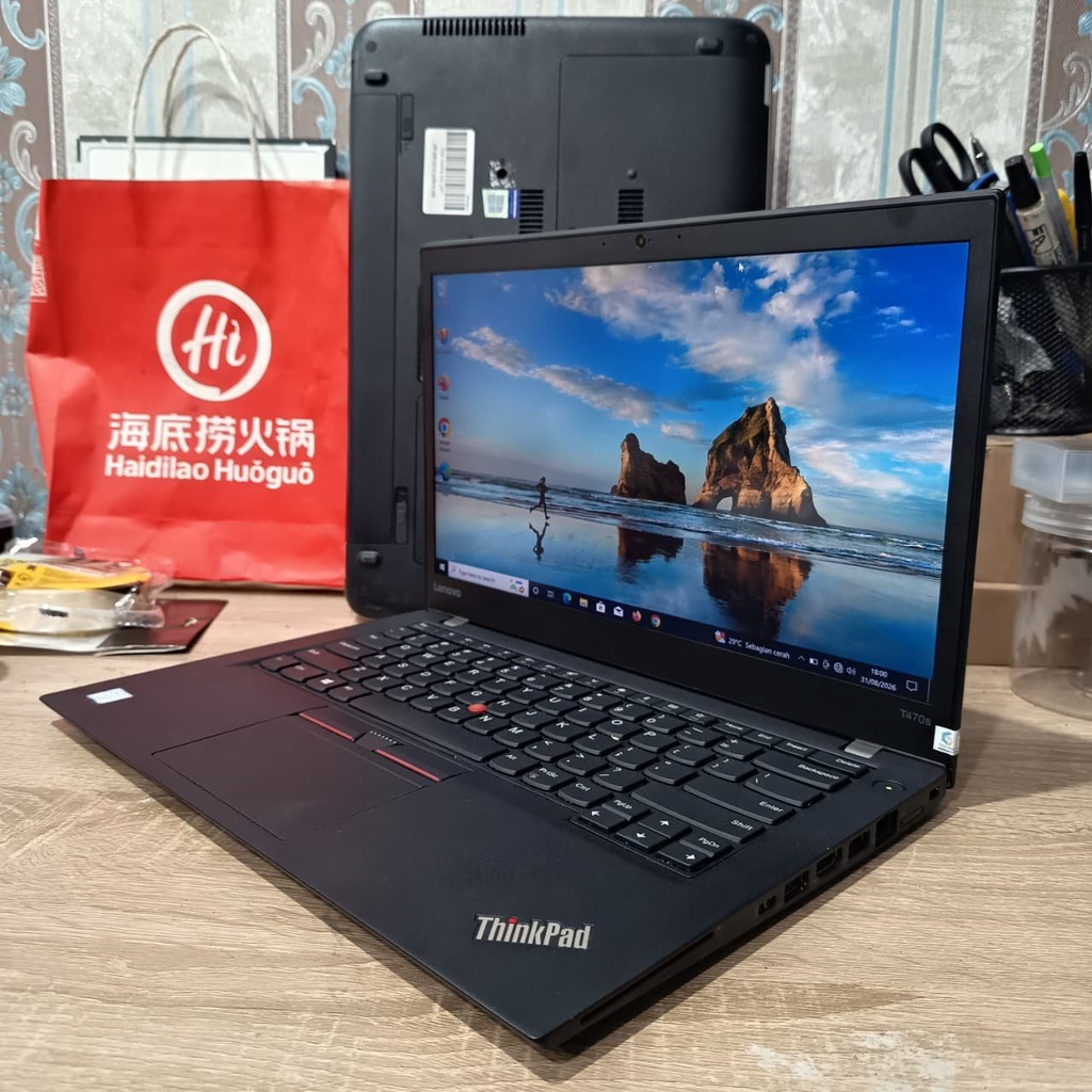 T470s - tampak layar