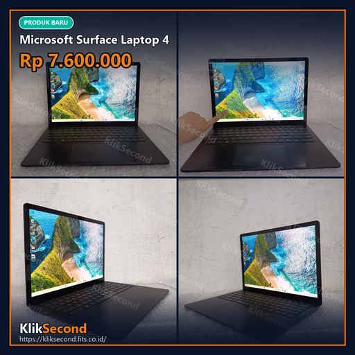 [i7 Gen11 | RAM 16GB | SSD 512GB | 13.5 inch Touch] Microsoft Surface Laptop 4
