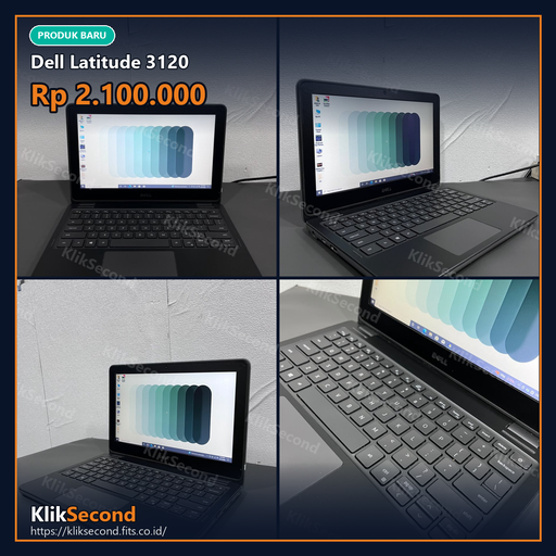 [Pentium Silver N6000 | RAM 8GB | SSD 128GB | 11 inch HD | Keyboard US] Dell Latitude 3120