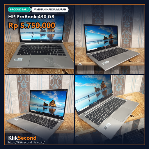 [i5-1135G7 Gen11 | RAM 16GB | SSD 256GB | 13 inch HD 1366x768 | Keyboard US (no backlight)] HP ProBook 430 G8